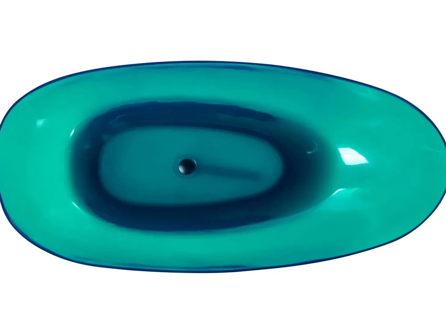 Best Wanna wolnostojąca BLANCARENA 170 x 78 cm Lazurowy Wanny Wolnostojące|Wszystkie Wanny