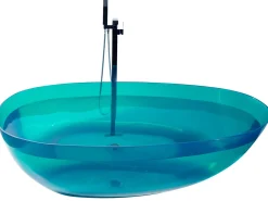 Best Wanna wolnostojąca BLANCARENA 170 x 78 cm Lazurowy Wanny Wolnostojące|Wszystkie Wanny