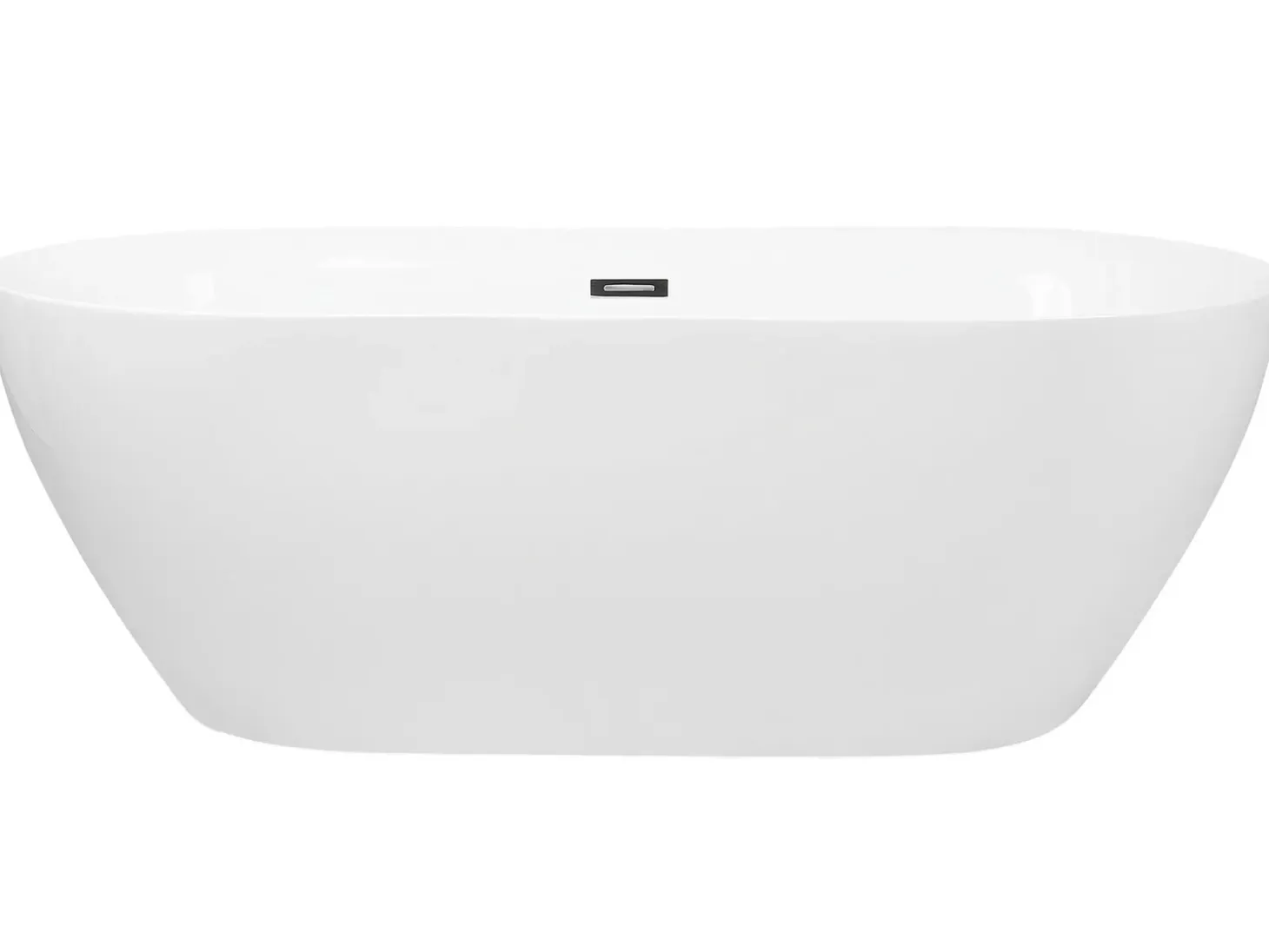 Best Wanna wolnostojąca CARRERA 180 x 80 cm Biały Wanny Wolnostojące|Wszystkie Wanny