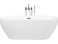 Best Wanna wolnostojąca CARRERA 180 x 80 cm Biały Wanny Wolnostojące|Wszystkie Wanny