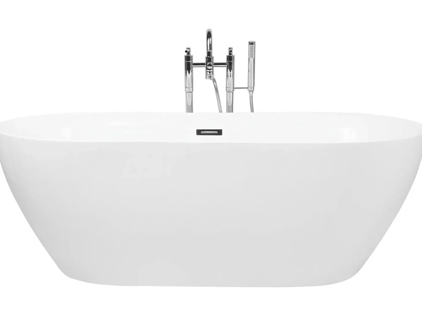 Best Wanna wolnostojąca CARRERA 180 x 80 cm Biały Wanny Wolnostojące|Wszystkie Wanny