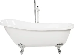 Sale Wanna wolnostojąca CAYMAN 153 x 77 cm Biały Wanny Wolnostojące|Wszystkie Wanny