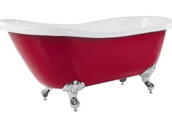 Best Wanna wolnostojąca CAYMAN 153 x 77 cm Czerwony Wanny Wolnostojące|Wszystkie Wanny