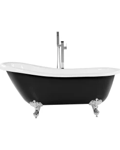 Best Wanna wolnostojąca CAYMAN 170 x 76 cm Czarny/ biały Wanny Wolnostojące|Wszystkie Wanny