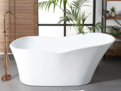 Outlet Wanna wolnostojąca DULCINA 170 x 80 cm Biały Wanny Wolnostojące|Wszystkie Wanny