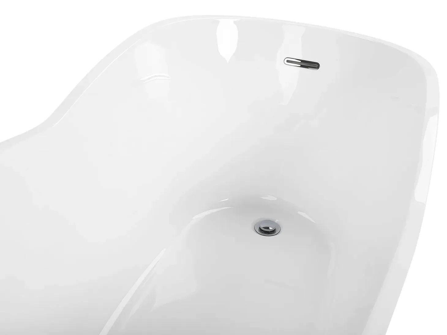 Outlet Wanna wolnostojąca DULCINA 170 x 80 cm Biały Wanny Wolnostojące|Wszystkie Wanny