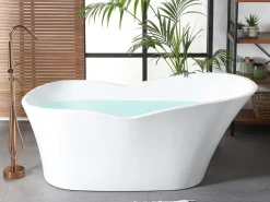 Outlet Wanna wolnostojąca DULCINA 170 x 80 cm Biały Wanny Wolnostojące|Wszystkie Wanny