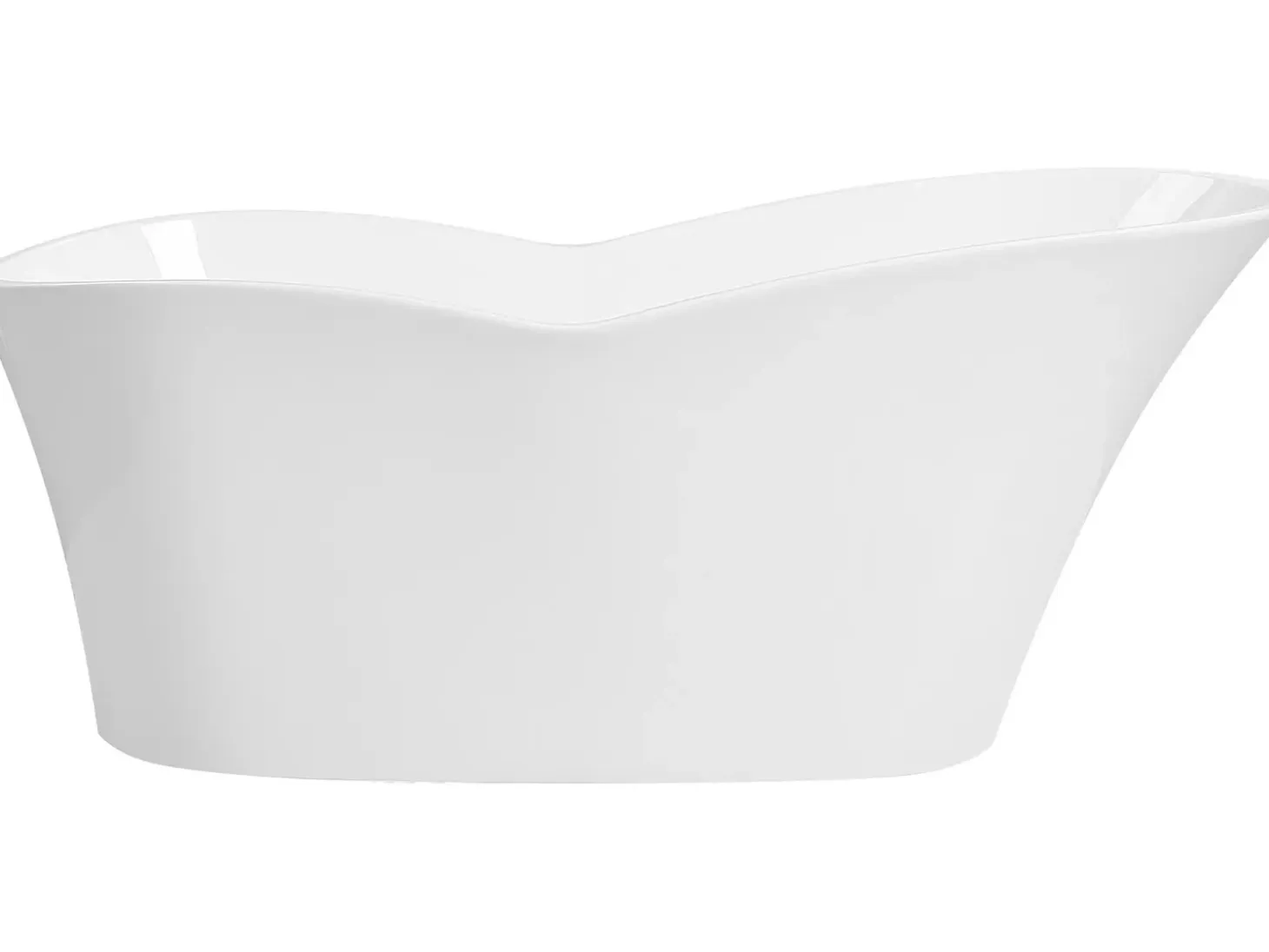 Outlet Wanna wolnostojąca DULCINA 170 x 80 cm Biały Wanny Wolnostojące|Wszystkie Wanny