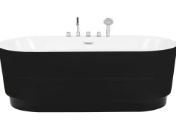 Discount EMPRESA Z armaturą 170 x 80 cm Czarny Wanny Wolnostojące|Wszystkie Wanny
