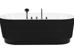 Discount EMPRESA Z armaturą 170 x 80 cm Czarny Wanny Wolnostojące|Wszystkie Wanny