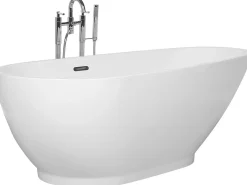 Best Wanna wolnostojąca GUIANA 173 x 82 cm Biały Wanny Wolnostojące|Wszystkie Wanny