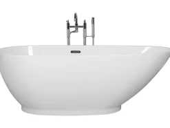 Best Wanna wolnostojąca GUIANA 173 x 82 cm Biały Wanny Wolnostojące|Wszystkie Wanny
