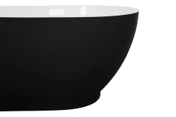Sale Wanna wolnostojąca GUIANA 173 x 82 cm Czarny/ biały Wanny Wolnostojące|Wszystkie Wanny