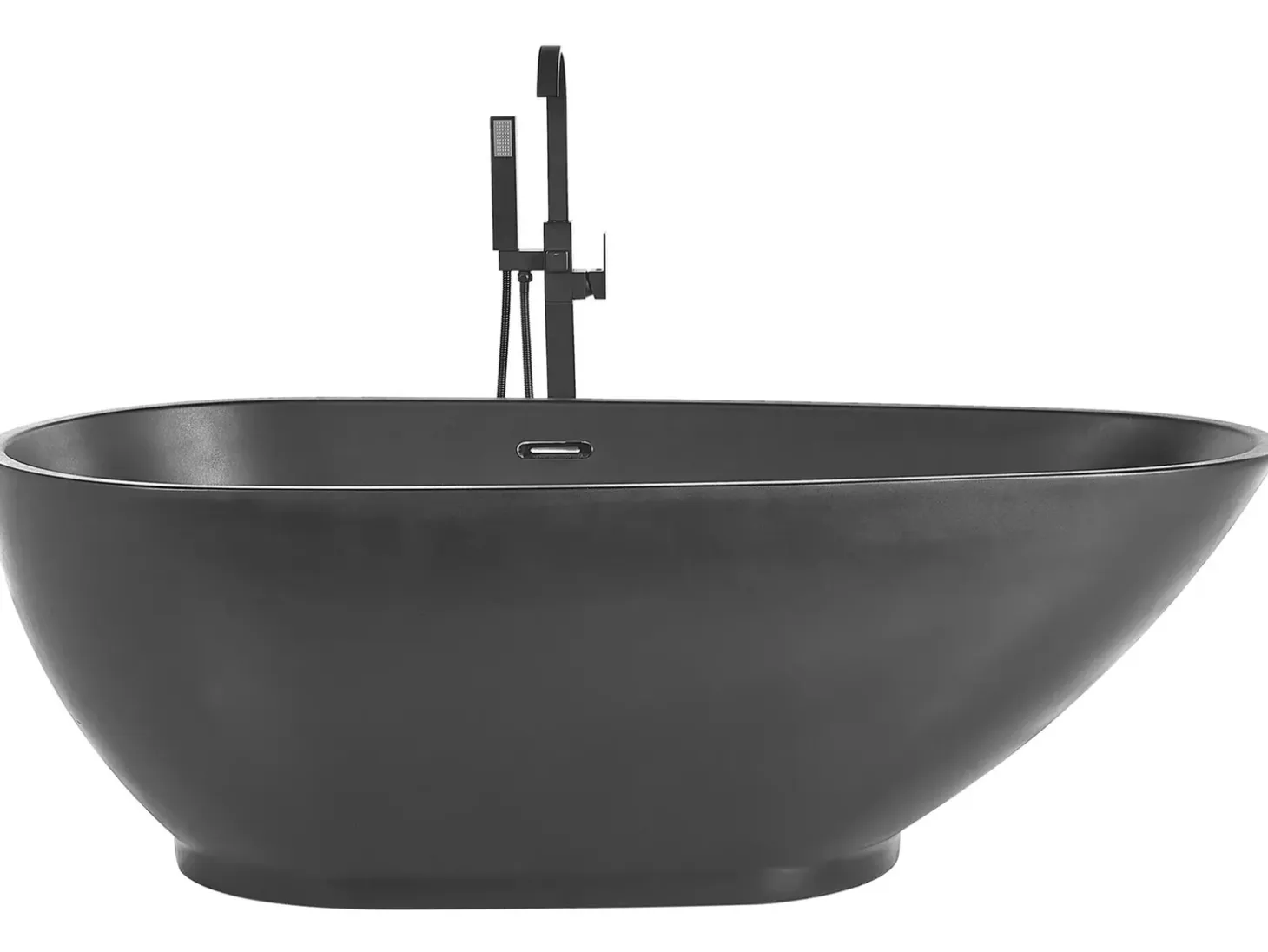 Sale Wanna wolnostojąca GUIANA 173 x 82 cm Czarny Wanny Wolnostojące|Wszystkie Wanny