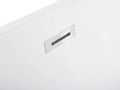 Online Wanna wolnostojąca LED z hydromasażem NEVIS 170 x 80 cm Czarny Wanny Wolnostojące|Wanny Z Hydromasażem