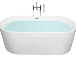 Clearance HAVANA 170 x 80 cm Biały Wanny Wolnostojące|Wanny Z Hydromasażem