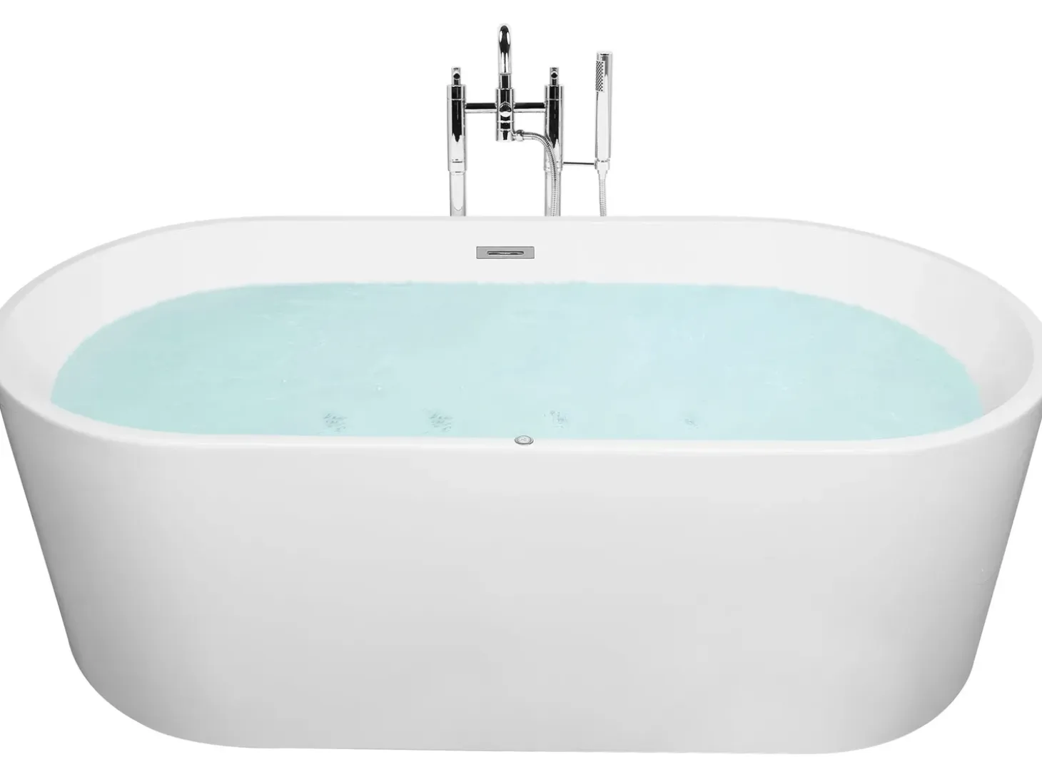 Clearance HAVANA 170 x 80 cm Biały Wanny Wolnostojące|Wanny Z Hydromasażem