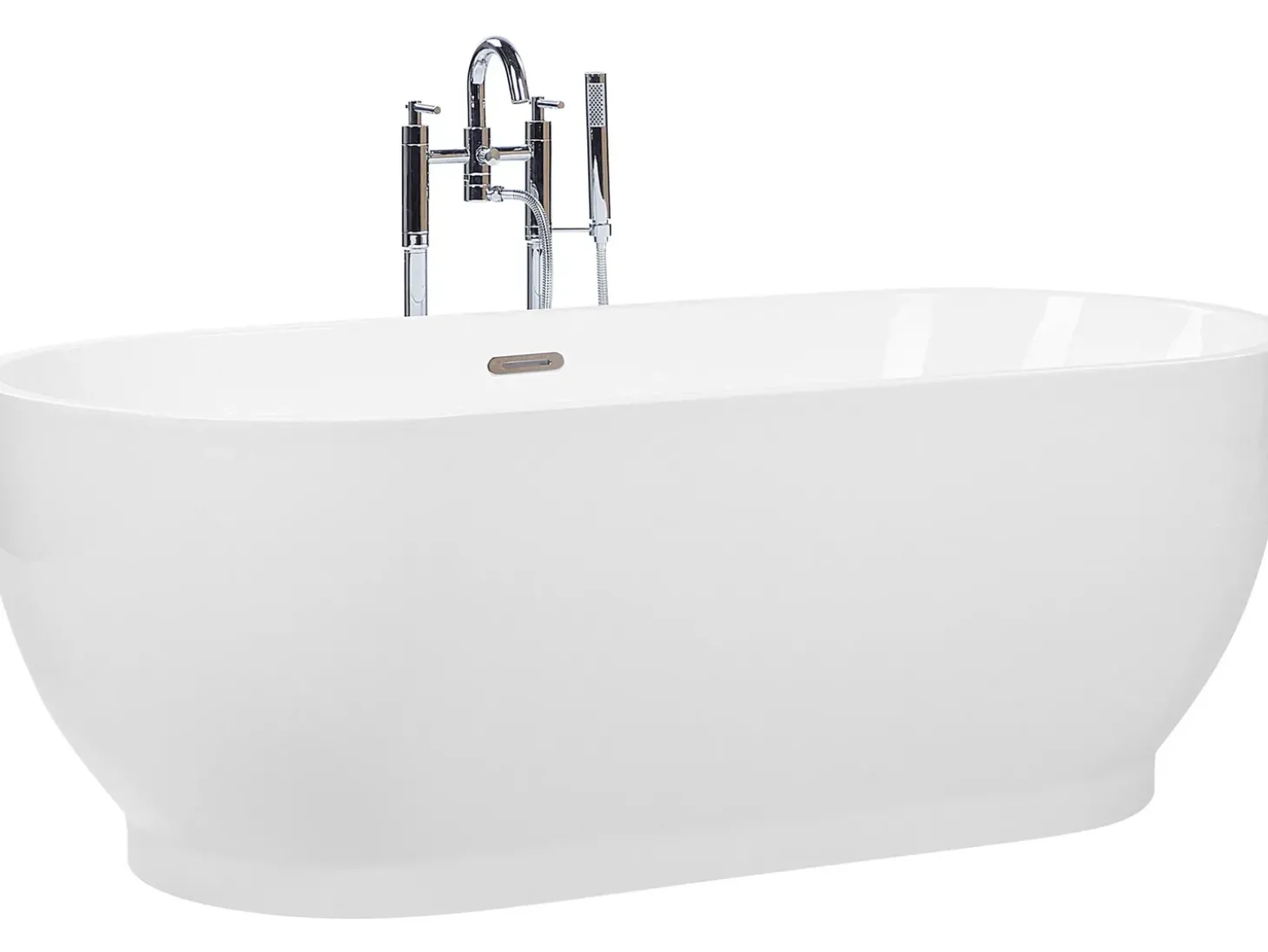 Best Wanna wolnostojąca LEVERA 170 x 78 cm Biały Wanny Wolnostojące|Wszystkie Wanny