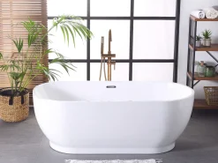 Best Wanna wolnostojąca LEVERA 170 x 78 cm Biały Wanny Wolnostojące|Wszystkie Wanny
