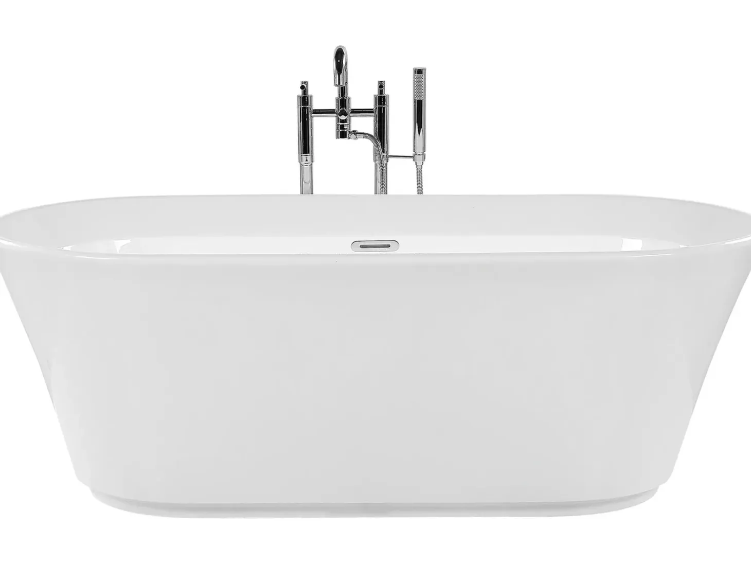 Hot Wanna wolnostojąca OVALLE 170 x 80 cm Biały Wanny Wolnostojące|Wszystkie Wanny