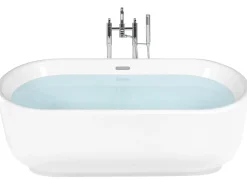 Clearance Wanna wolnostojąca PINEL 170 x 80 cm Biały Wanny Wolnostojące|Wszystkie Wanny