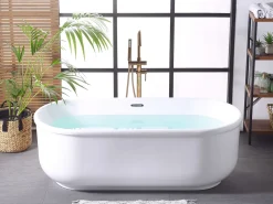Clearance Wanna wolnostojąca PINEL 170 x 80 cm Biały Wanny Wolnostojące|Wszystkie Wanny