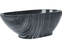 Best Wanna wolnostojąca RIOJA 170 x 80 cm Czarny marmur Wanny Wolnostojące|Wszystkie Wanny