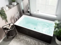 Sale Wanna wolnostojąca RIOS 170 x 80 cm Czarny Wanny Wolnostojące|Wszystkie Wanny