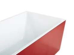 Hot Wanna wolnostojąca RIOS 170 x 80 cm Czerwony Wanny Wolnostojące|Wszystkie Wanny