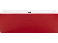Hot Wanna wolnostojąca RIOS 170 x 80 cm Czerwony Wanny Wolnostojące|Wszystkie Wanny