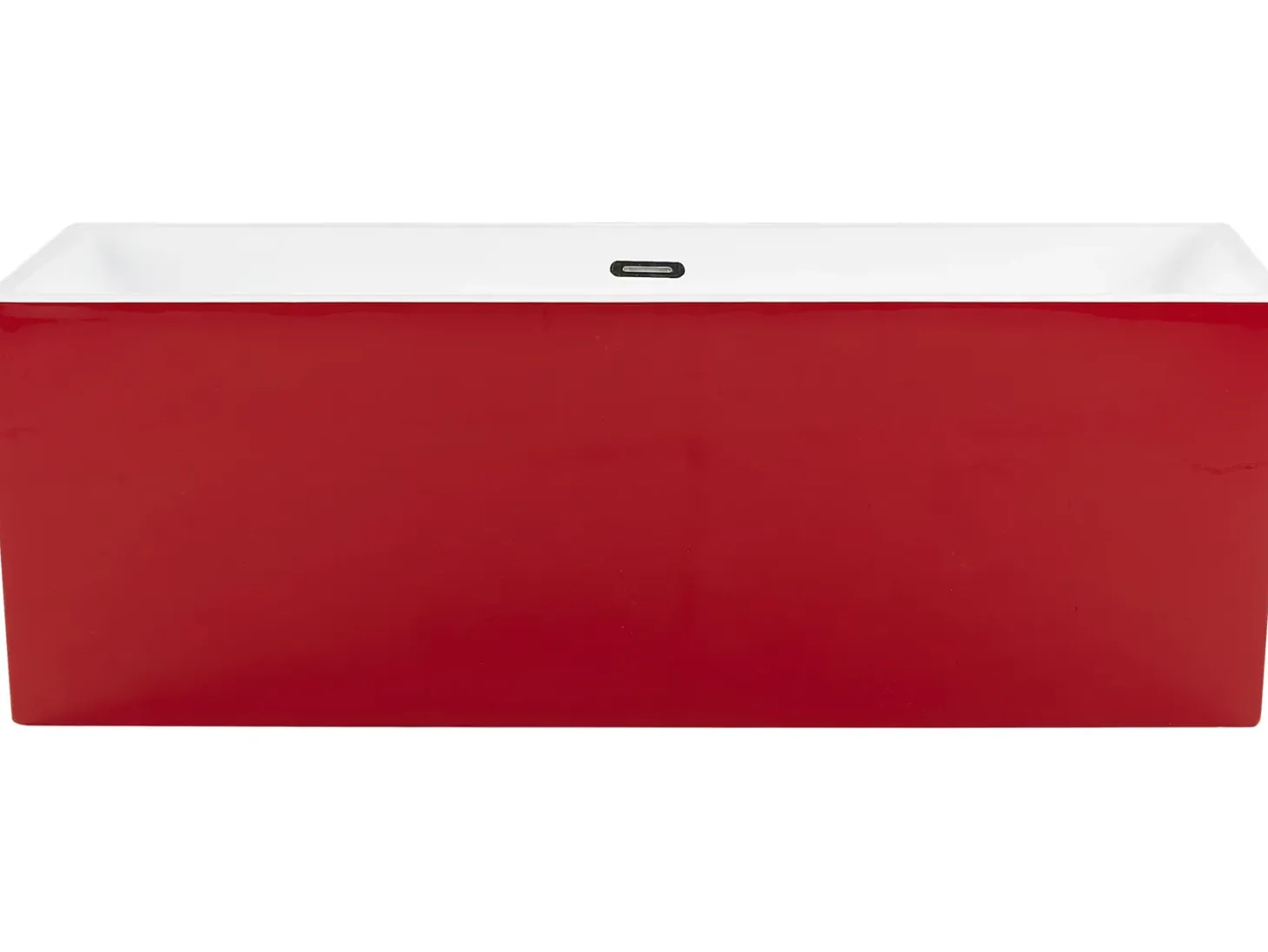 Hot Wanna wolnostojąca RIOS 170 x 80 cm Czerwony Wanny Wolnostojące|Wszystkie Wanny