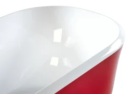 Clearance Wanna wolnostojąca TESORO 170 x 77 cm Czerwony Wanny Wolnostojące|Wszystkie Wanny