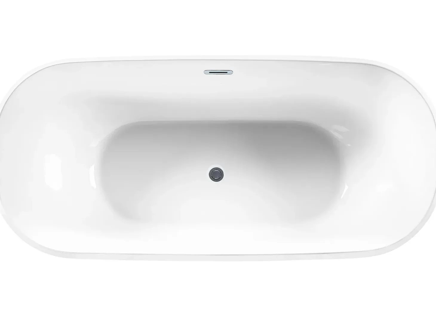 Clearance Wanna wolnostojąca TESORO 170 x 77 cm Czerwony Wanny Wolnostojące|Wszystkie Wanny