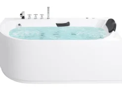 Hot Wanna z masażem SAYULA 170 x 80 cm Biały Wanny Z Hydromasażem|Wszystkie Wanny