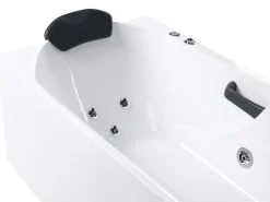 Online Wanna z masażem SAYULA 170 x 80 cm Biały Wanny Z Hydromasażem|Wszystkie Wanny