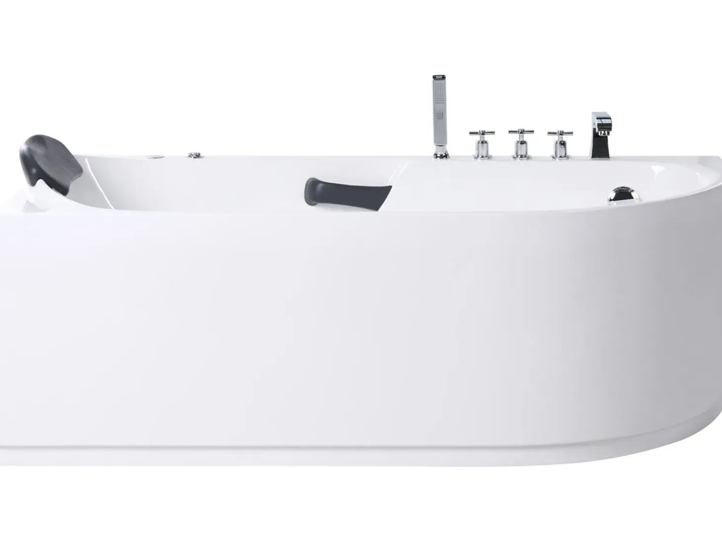 Online Wanna z masażem SAYULA 170 x 80 cm Biały Wanny Z Hydromasażem|Wszystkie Wanny