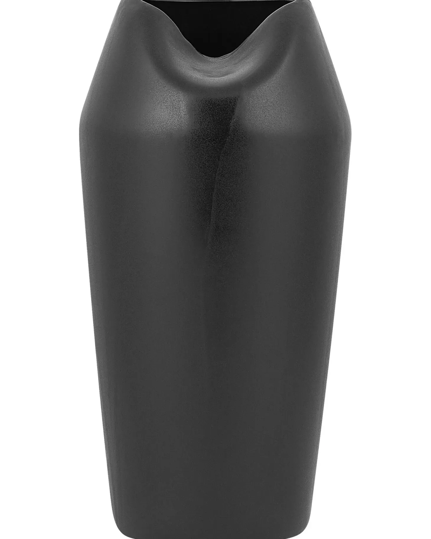 Wazon dekoracyjny APAMEA Kamionka 33 cm Czarny