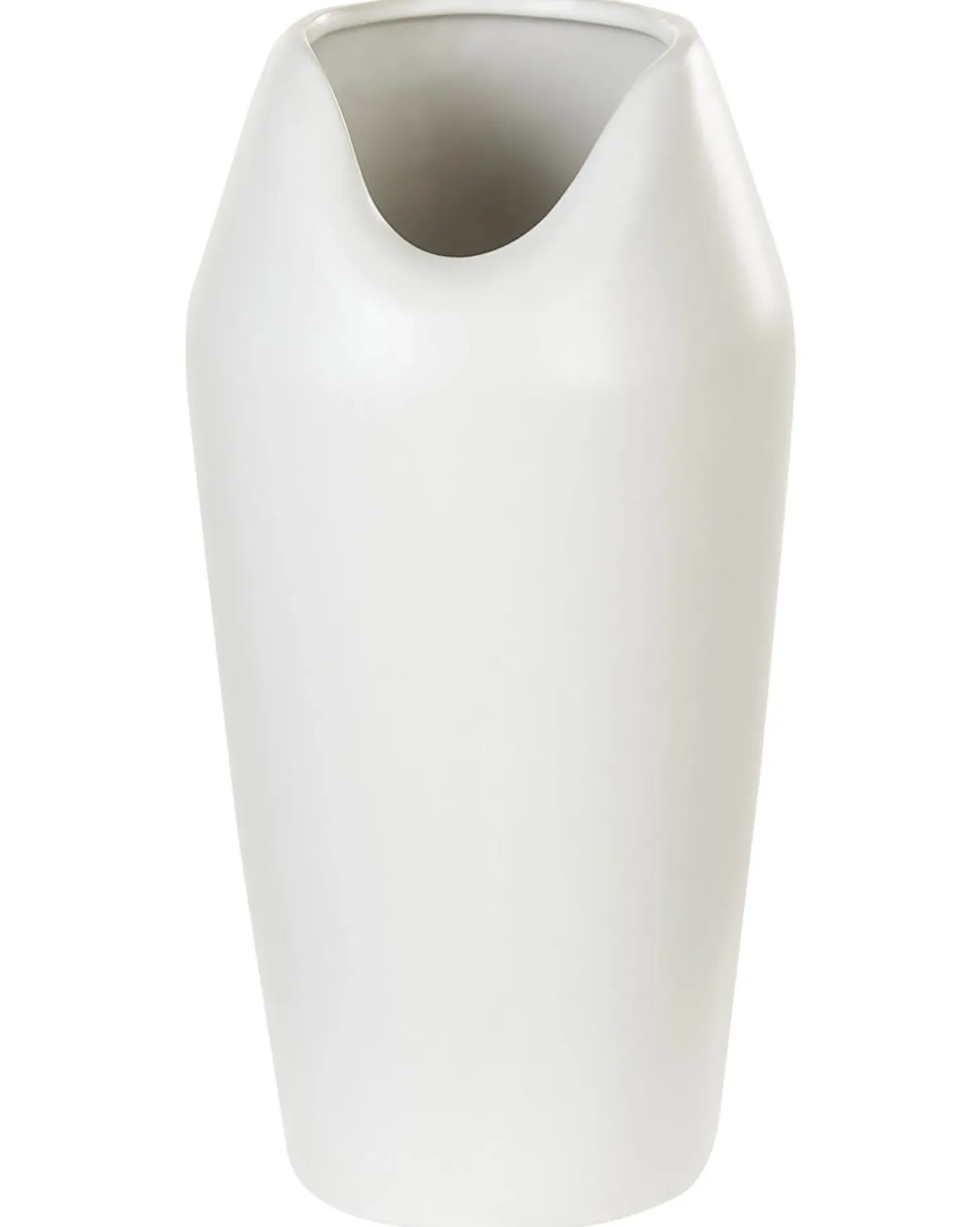 Wazon dekoracyjny APAMEA Kamionka 33 cm Biały