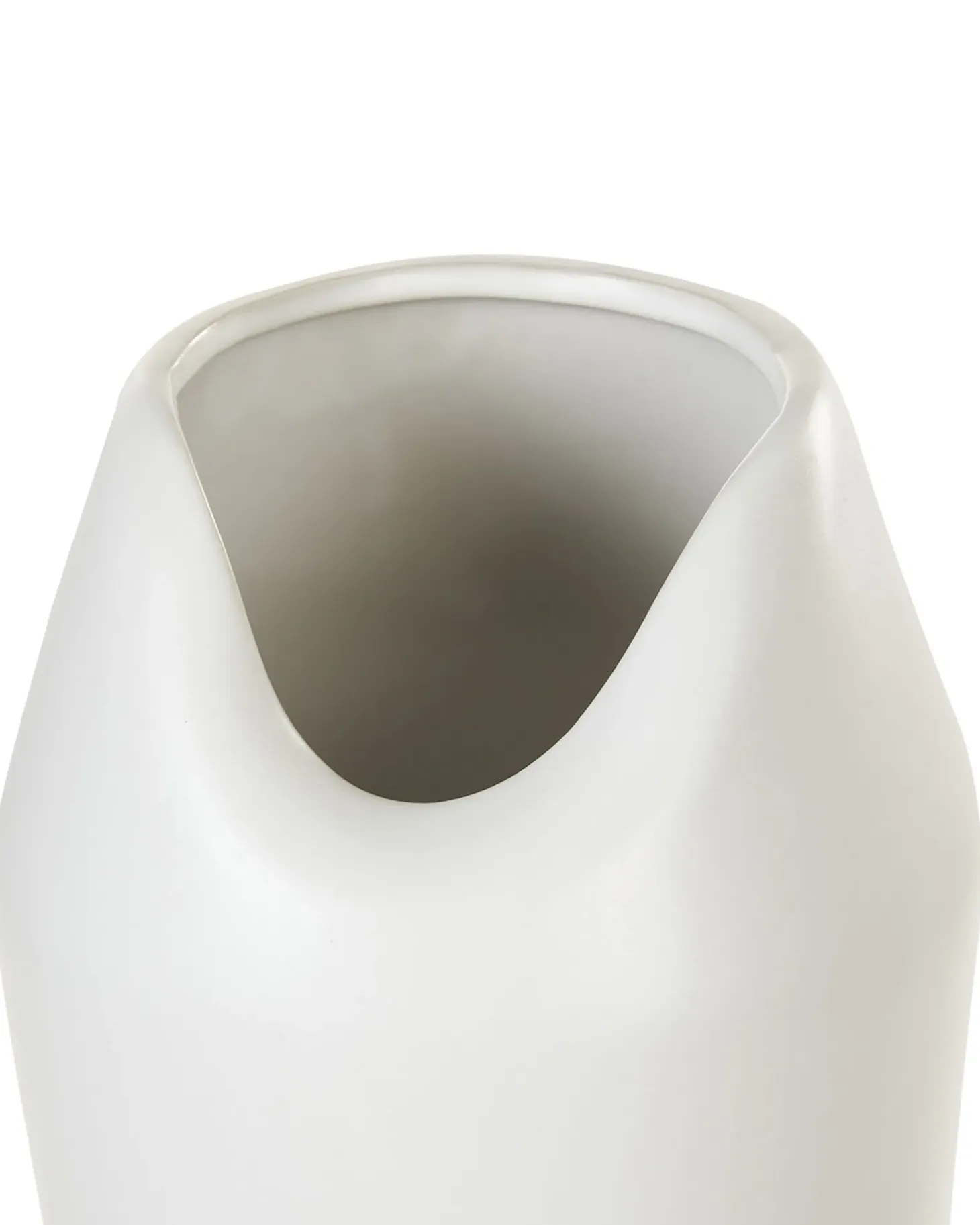 Wazon dekoracyjny APAMEA Kamionka 33 cm Biały