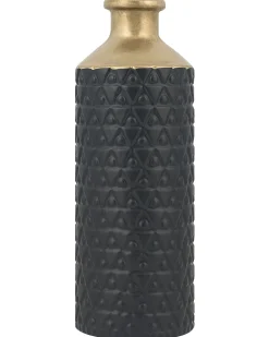 Wazon dekoracyjny ARSIN Kamionka 39 cm Czarny