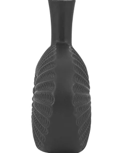 Wazon dekoracyjny ARWAD Kamionka 24 cm Czarny