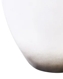 Wazon dekoracyjny BAEZA Ceramika 46 cm Biały