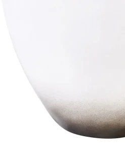Wazon dekoracyjny BAEZA Ceramika 36 cm Biały