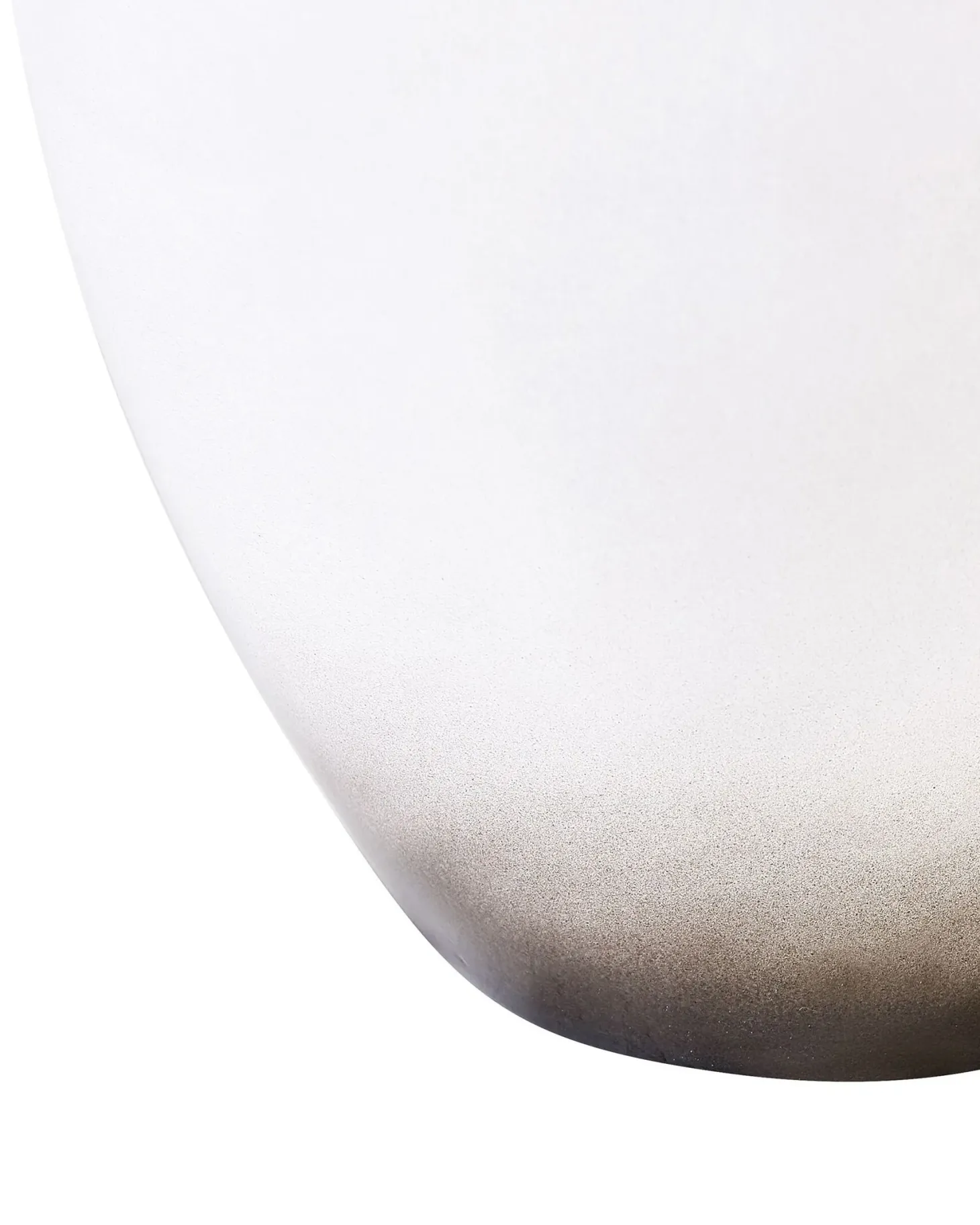 Wazon dekoracyjny BAEZA Ceramika 36 cm Biały