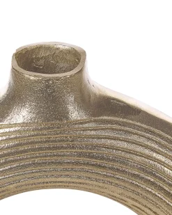 Wazon dekoracyjny COMAL Metal 40 cm Złoty