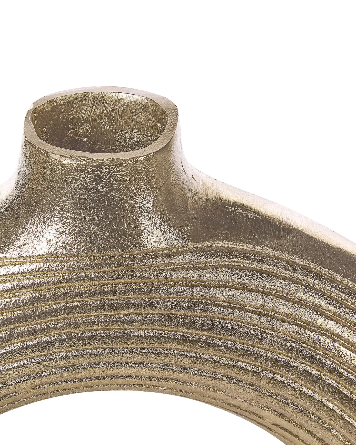 Wazon dekoracyjny COMAL Metal 40 cm Złoty