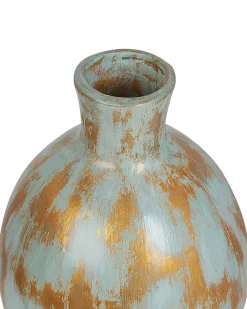 Wazon dekoracyjny DIKAJA Ceramika 45 cm Niebieski