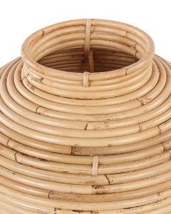 Wazon dekoracyjny ELATIA Rattan 70 cm Naturalny