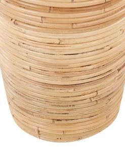 Wazon dekoracyjny ELATIA Rattan 70 cm Naturalny