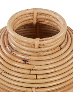 Wazon dekoracyjny ELATIA Rattan 50 cm Naturalny